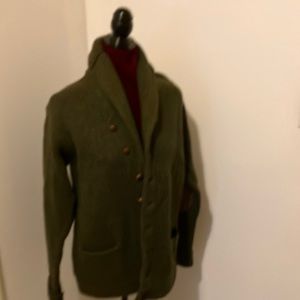 Men’s Polo by Ralph Lauren 100% Wool Cardigan size 42